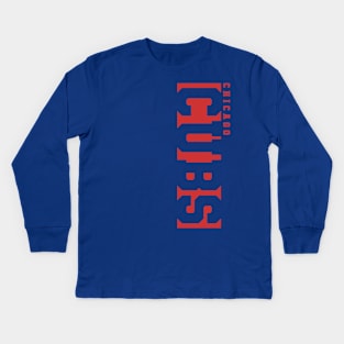 Cubs Chicago Kids Long Sleeve T-Shirt